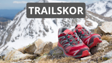 Skor för traillöpning